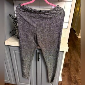 Sparkly Gray Leggings by Wild Fable